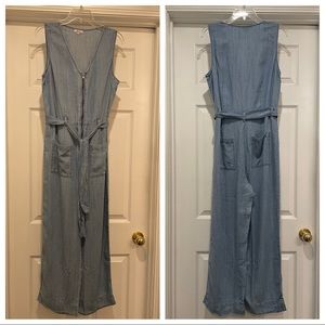 Rails Luke Denim Jumpsuit Blue Size Large